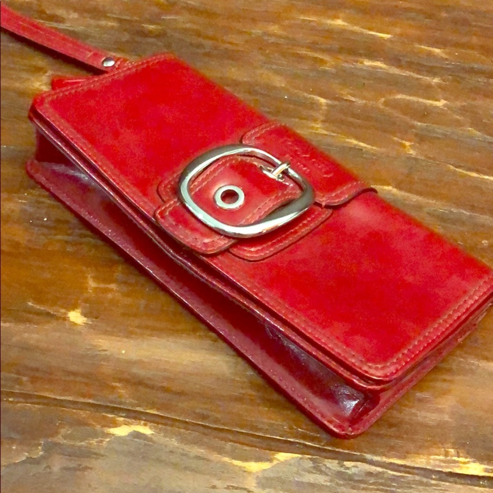 Coach wrist purse